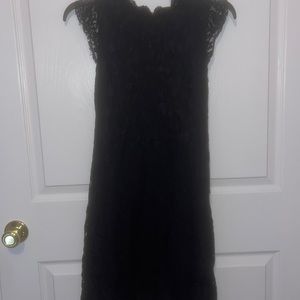 black lacey dress